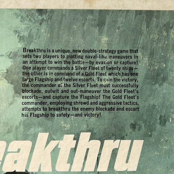 Vintage 1965 3M Bookshelf Breakthru Game, Complete, Good Condition - Picture 3 of 8